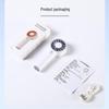 Handheld Mini Fan: Portable Silent USB Rechargeable Electric Fan for Desktop and Outdoor Use