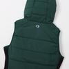 Champion Golf Zip Deep Script Logo Women's Vest, CW-AG606, Green, Stretch, Warm, Windproof, Water-Repellent,