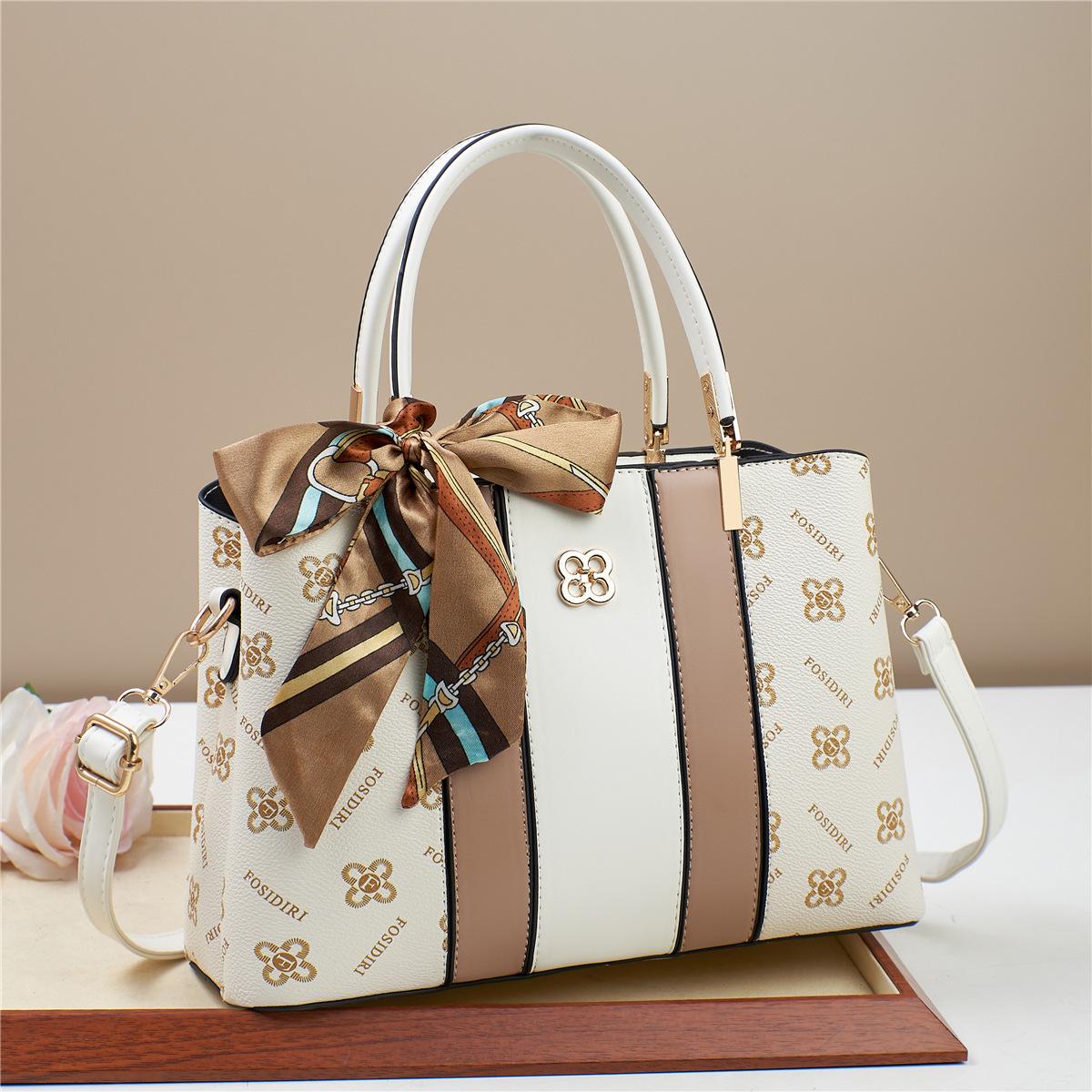 2024 Женская Мода Универсальная Большая Сумка Кроссбоди - Горячий Новый Летний Стиль хаки