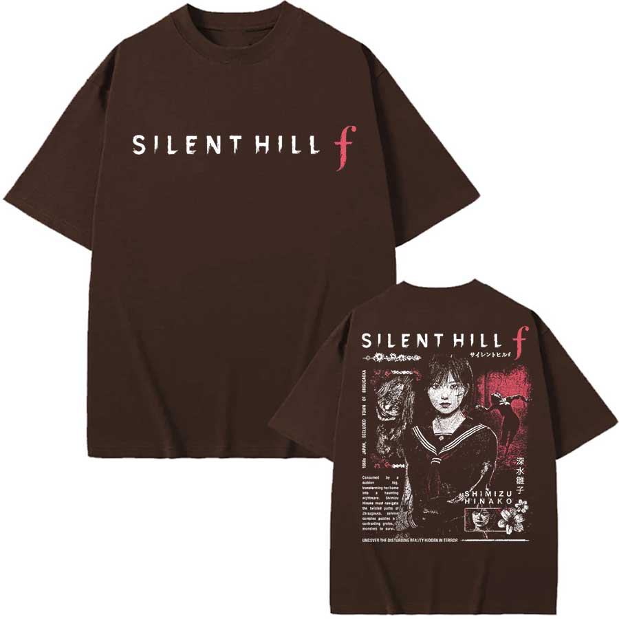 Silent Hill F T shirt for Men Women Streetwear Tops 100% Cotton T-Shirt