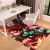 Demon Slayer Printed Absorbent Washable Carpet, Non-Slip Bathroom Mats, Kitchen Rugs, Yoga Mat,Living Room Entrance, Camping Picnic Rugs