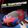 Aranha RC Transformável Carro de Controle Remoto, Robô Robô de Corrida Elétrico Recarregável 2 em 1 para Meninos
