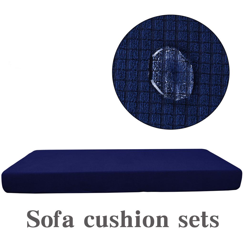 1-4 Seats Sofa Seat Cushion Cover Couch Stretchy Slipcovers Protector