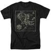 Lord Of The Rings "Map Of Middle Earth" T-Shirt or Sleeveless Tank - To 6X Unisex T-Shirt