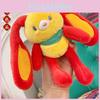 Plush Keychain With Rabbit Ears For New Year Gift And Home Decor