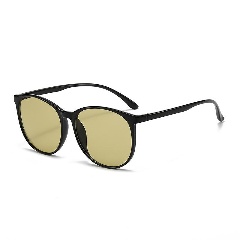 Modne Okulary Przeciwsłoneczne z Dużą Okrągłą Oprawką 2026 z Ochroną UV dla Mężczyzn i Kobiet
