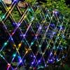 50/100/200 LEDs External Solar Lamp Fairy Tube Rope Light String Solar Garland for Wedding Party Holiday Garden Yard Decoration