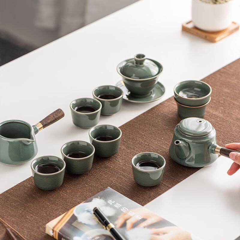 Ge Kiln Ceramic Kung Fu Tea Set
