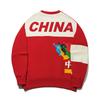 Li Ning Sweatshirts Unisex Wealth Red Crew Neck Moderate AWDWE83-1