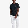 Jordan Embroidered Logo Crew Neck Short Sleeve T-Shirt Men Tops Black DA6800-010