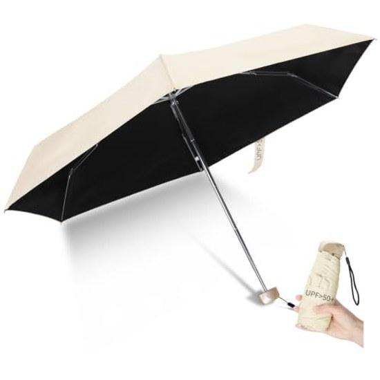 Sunshade ultra-lightweight 179g folding umbrella JIS certified UV cut 100 shading UPF50+ rain shine compatible aluminum alloy wind-resistant frame men