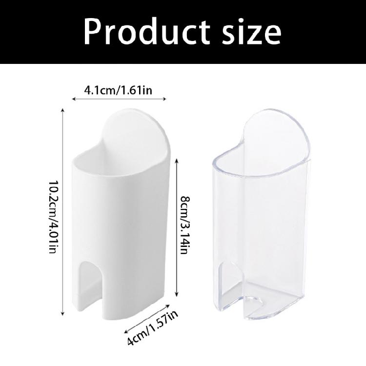 Bathroom Toothbrush Organizers Adhesive Installation Plastic Holder Waterproof Designs for Electric Brushes Space Saving