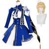 Honkai Star Rail Hsr Fate Saber Cosplay Costume Wig Women Halloween Carnival Party Role Playing Dress Outfits Clothes