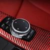 Red Carbon Fiber Central Console Panel Trim For BMW 3 4 Series F30 F34 2013-2019