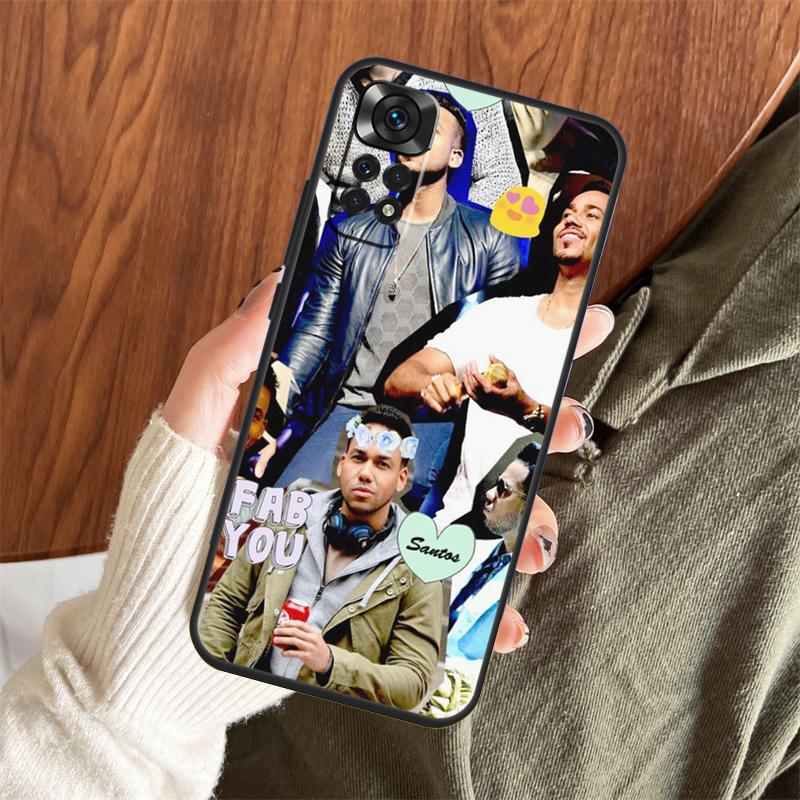 Singer Romeo Santos Case For Xiaomi Redmi 14C 13C 10C 12C Redmi Note 13 Pro 14 12 11 9 10 9S 10S 11S 12S Cover
