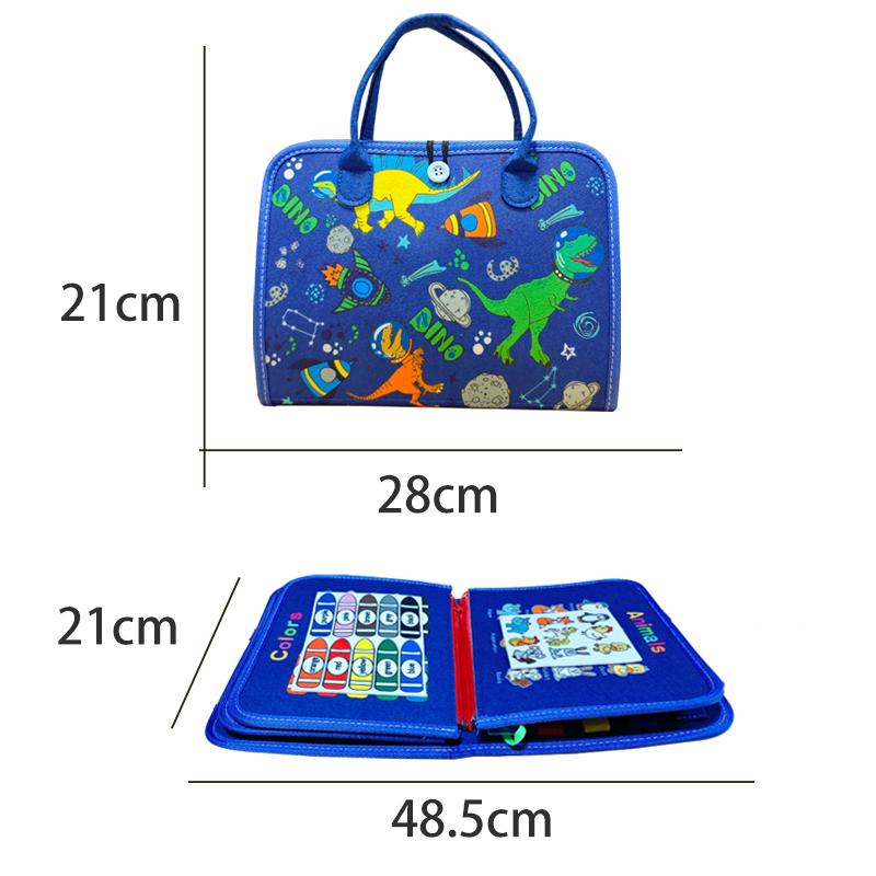 Toddlers Quiet Books Felt Cloth Book Activity Quiet Books Busy Board Kids Travel Toy Educational Sensory Toys Gifts