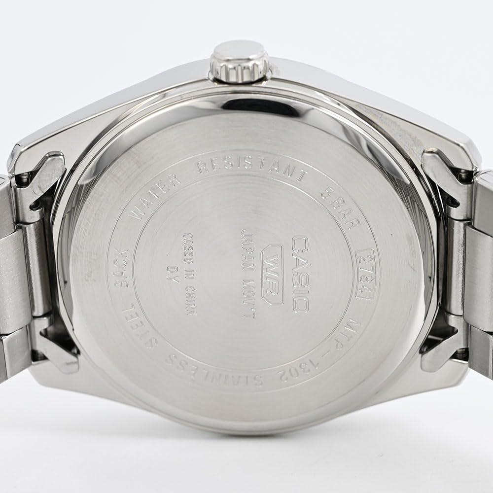 CASIO Analog Quartz STANDARD Silver White MTP-1302DA-7A