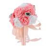 Bridal Bouquet PE Artificial Flowers Bunch for Wedding Stage Office Home Decoration
