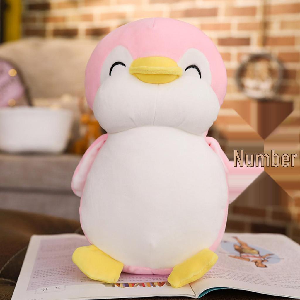 Adorable Penguin Plush Pillow - Soft Ocean Animal Doll for Bedtime & Birthday Gifts