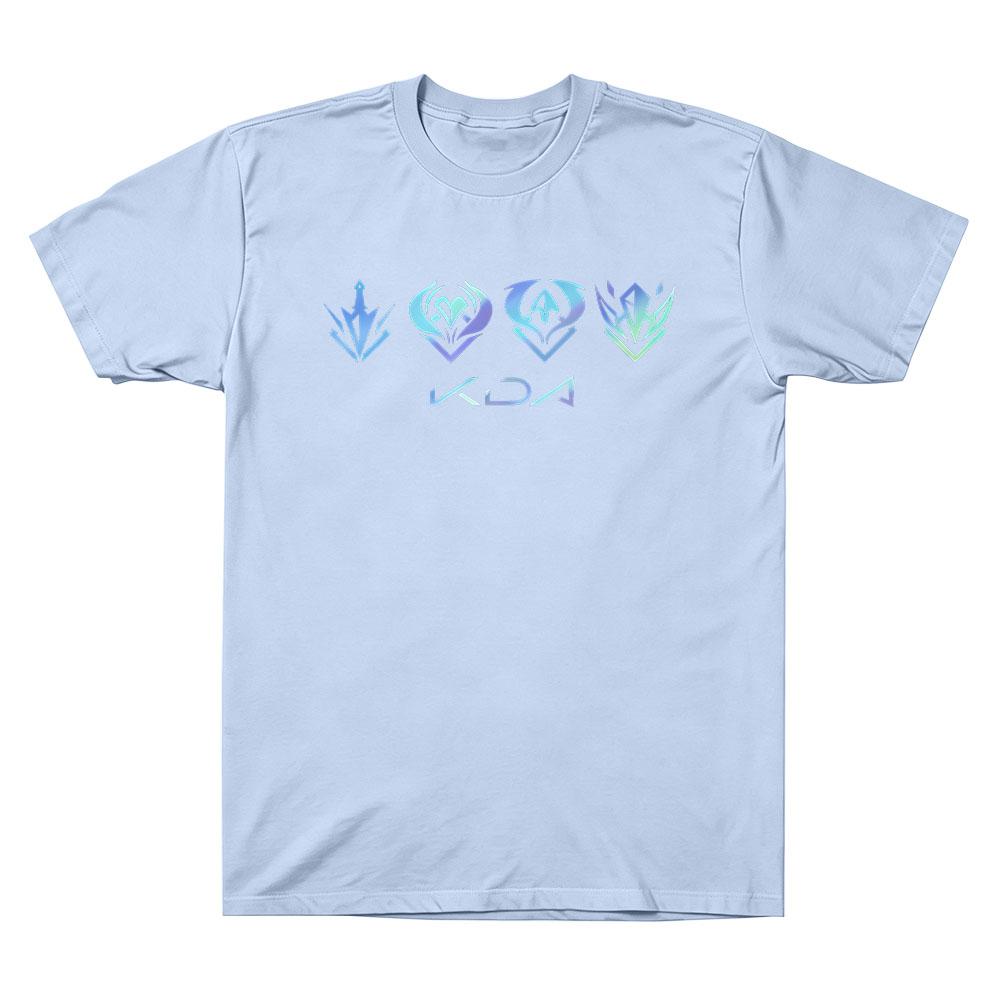 K/DA Virtual K-pop Girl Group Graphic T-Shirt Men's Women's High Quality Pure Cotton Tees O-neck Hip Hop Oversized Short Sleeve