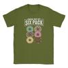 Check Out My Six Pack TShirts for Unisex Donut Vintage Pure Cotton Tee Shirt Round Neck Short Sleeve T Shirt Plus Size Clothes