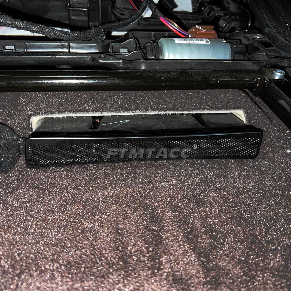 Sete i rustfritt stål AC Varme Gulv Klimaanlegg Kanalventil Utløpsgitter Deksel For Mercedes Benz E/C/GLC Klasse W213 W205