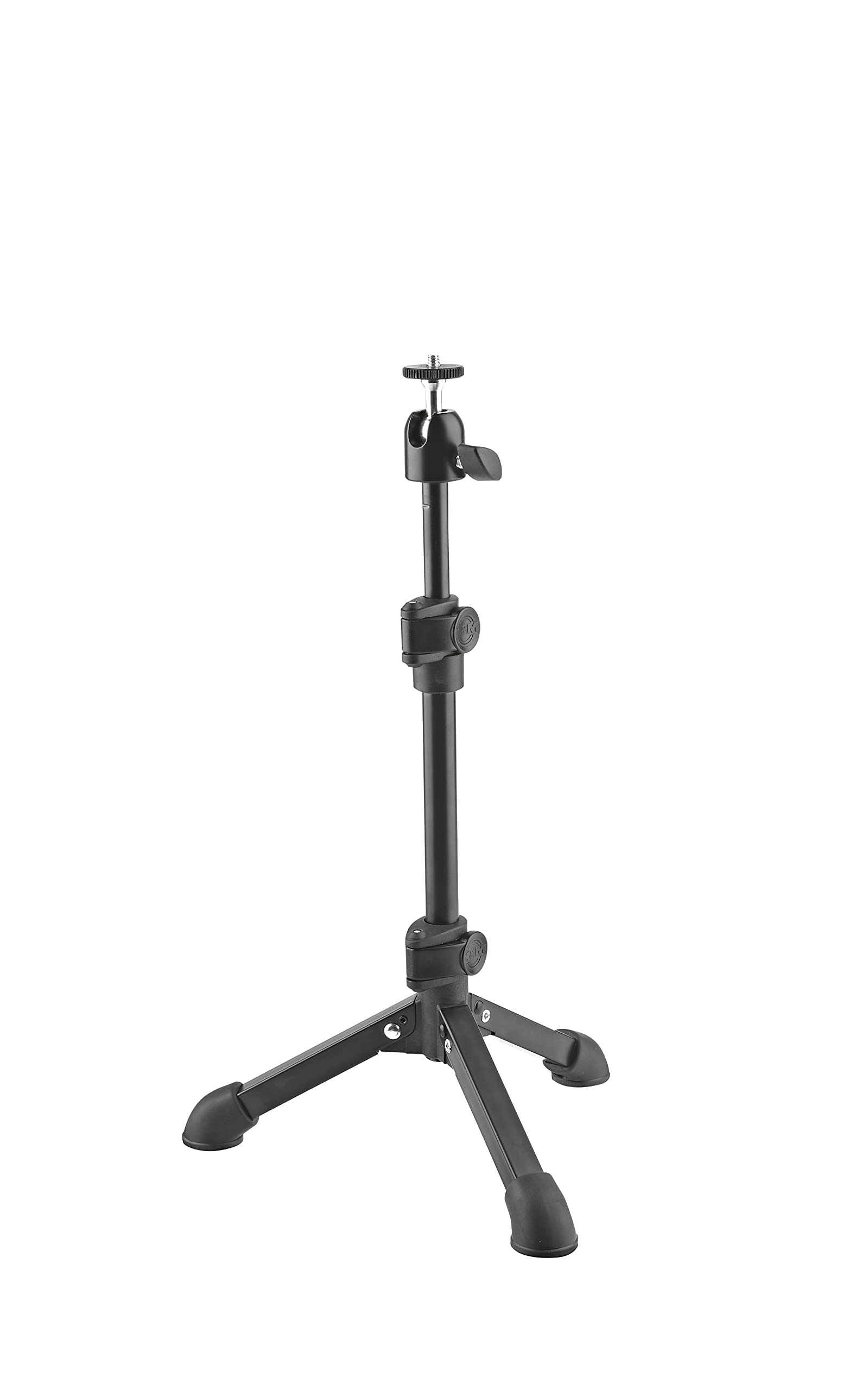 

Tabletop Camera Stand Compact Tripod Base Black K&M [19782] Color
