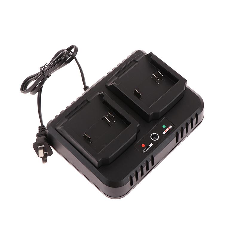 Two-Seater Battery Charger 2.0A Replacement For 18V 21V Li-Ion Bl1415 Bl1420 Bl1815 Bl1830 Bl1840 Bl1860 Electric Drill Grinder
