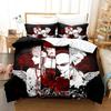 Anime NA Beding Set 3D Printed Suitable for Bedrom Soft with Soft Fabric Duvet Cover Set With Pilowcases Children Kids Home Textile