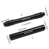 Road Bike Front Wheel Thru Axles Adapter Aluminum Alloys Front Hub Convertor Mountain Bike Front Hubs Tube Shaft Axles