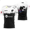 CSGO Sports Furia Team Boys' Sports T-shirt Round Neck Short-sleeved Sweater Casual Leopard