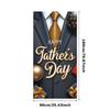Father's Day Banner Polka Dot Pattern Party Decoration Happy Father's Day Gift Decor Event Banner For Party Background Indoor