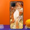 Vintage Alphonse Mucha Art For Huawei Nova 12s 12i 11i 8i 9 10 SE Y91 Y90 Y60 Y70 Y72 Y61 P20 P40 Lite P30 P60 Pro Case