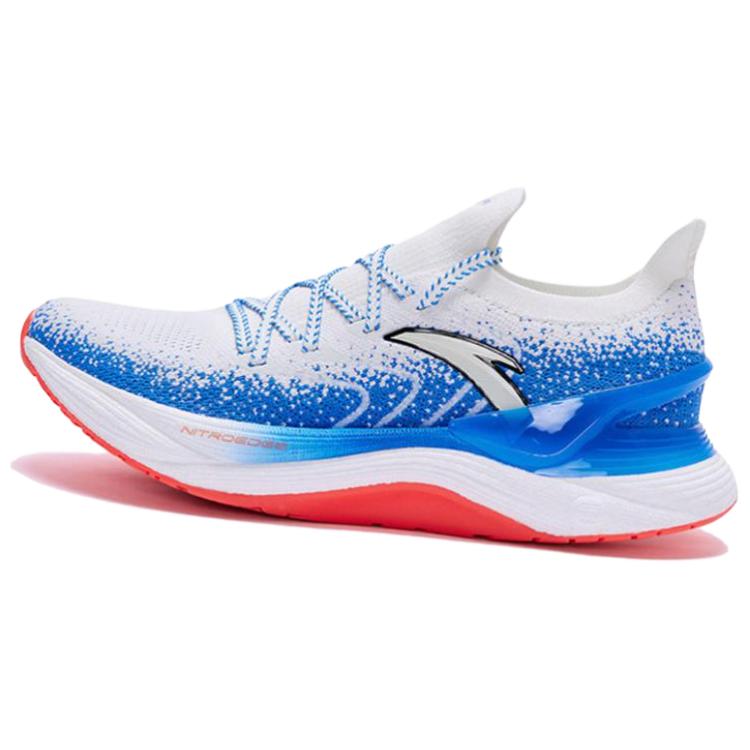 Anta 2.0 Pro Nitrogen Technology Cushioning Training Shoes Men Sneakers White Blue Black 112215581-5