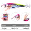 Sea Fishing Bionic Luminous Shrimp Fake Bait5.5g-7.8gWooden Shrimp Octopus Bait Bass Crappie Special Lure Bait