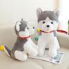 Cute Collar Husky Plush Toys Children's Comfort Dog Dolls Tied Up Street Stall Gift Office Doll