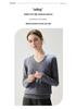 Women's Cashmere V-neck Sweater - 2026 Autumn/Winter Stylish Elegant Warm Loose Fit Pullover