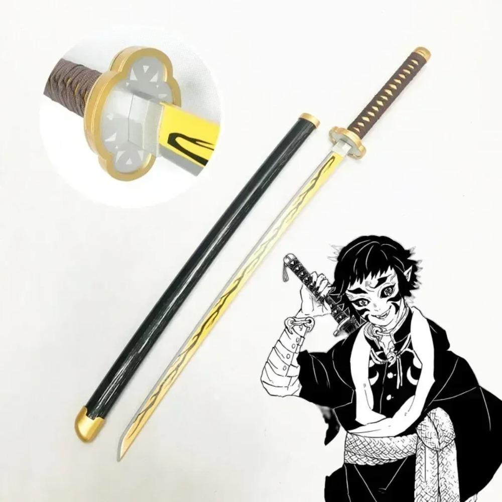 

72/104 см Катана Демонобійник Kimetsu No Yaiba Лезо Аніме Косплей Реквізит Танджіро Міцурі Реальний Розмір Японська Катана Шабля Дитяча Іграшка 72cm