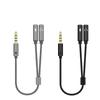 Répartiteur Audio Jack Casque 3,5 mm 1 Mâle vers 2 Femelles Adaptateur Stéréo Connecteur de Partage Double Casque Écouteur Accessoire JackBon produit