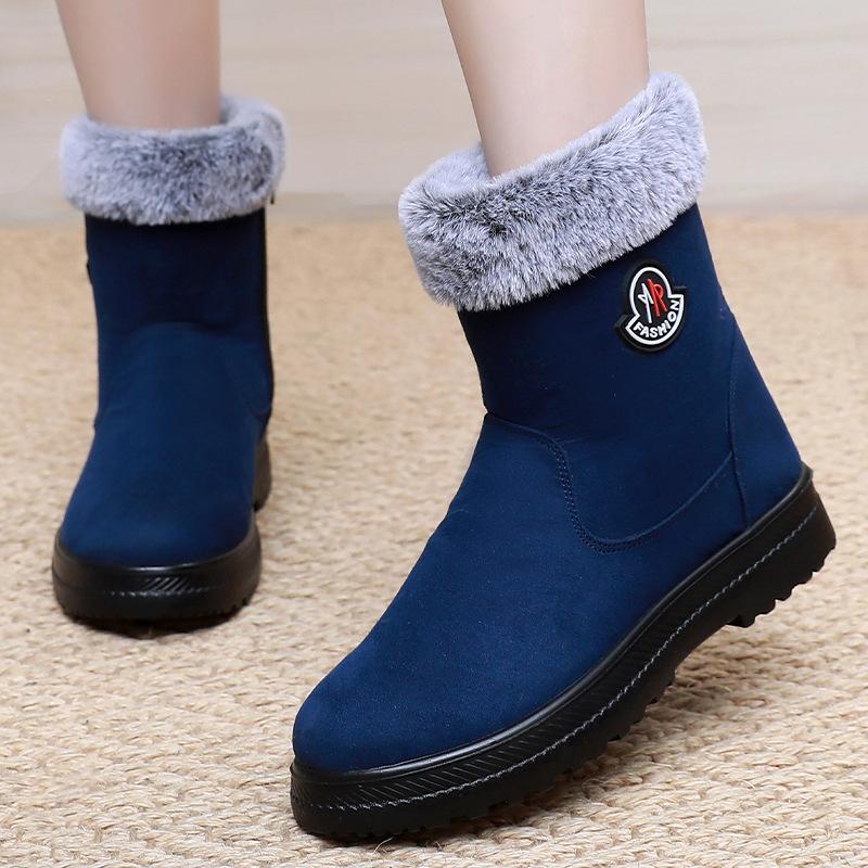 Cotton Shoes, Snow Boots, Women's Boots, Thickened Cotton Boots, Warm Long Boots