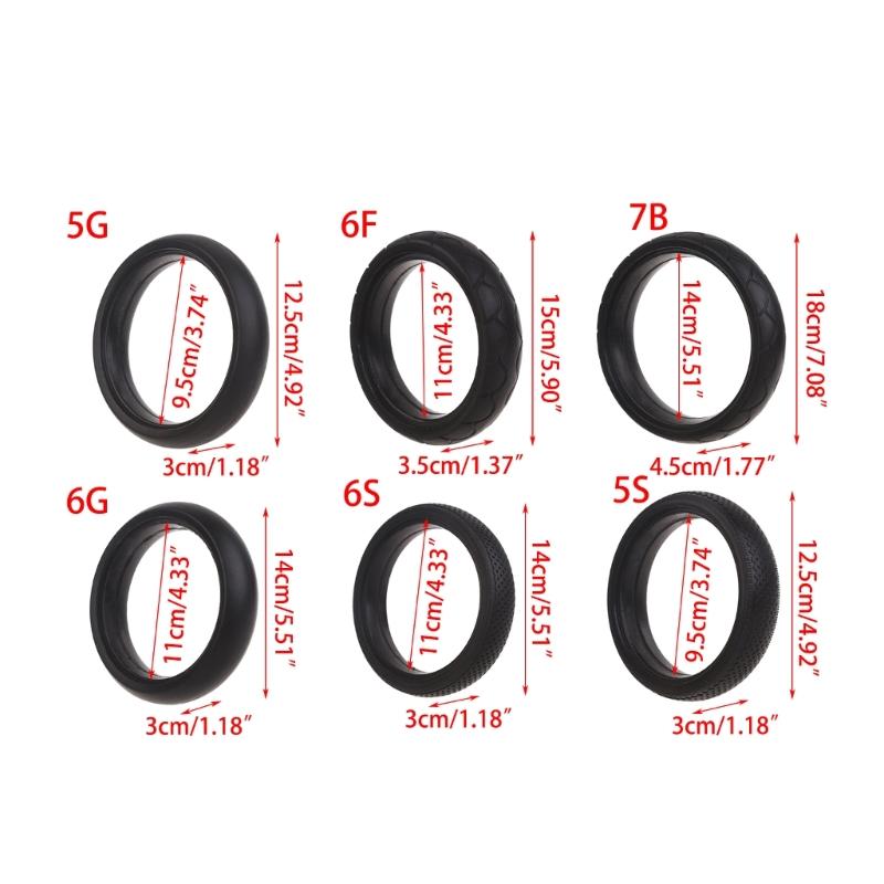 Ersatz-Außenreifen Tubeless-Reifen-Stil Außenreifen Praktische Ersatzkarkasse für Kinderwagenräder