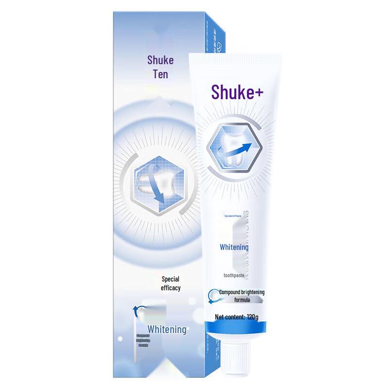 Shuke Natural Brightening Toothpaste Twin Pack