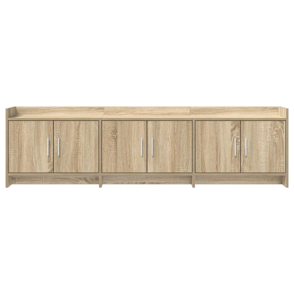 TV Cabinet 168 x 33 x 47 cm Sonoma Oak Wood Based Material