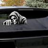 12.7cm Halloween Skeleton Guard Car Stickers Horror Skeleton Sticker Exterior Parts Motorcycle Stickers On Car Accessories
