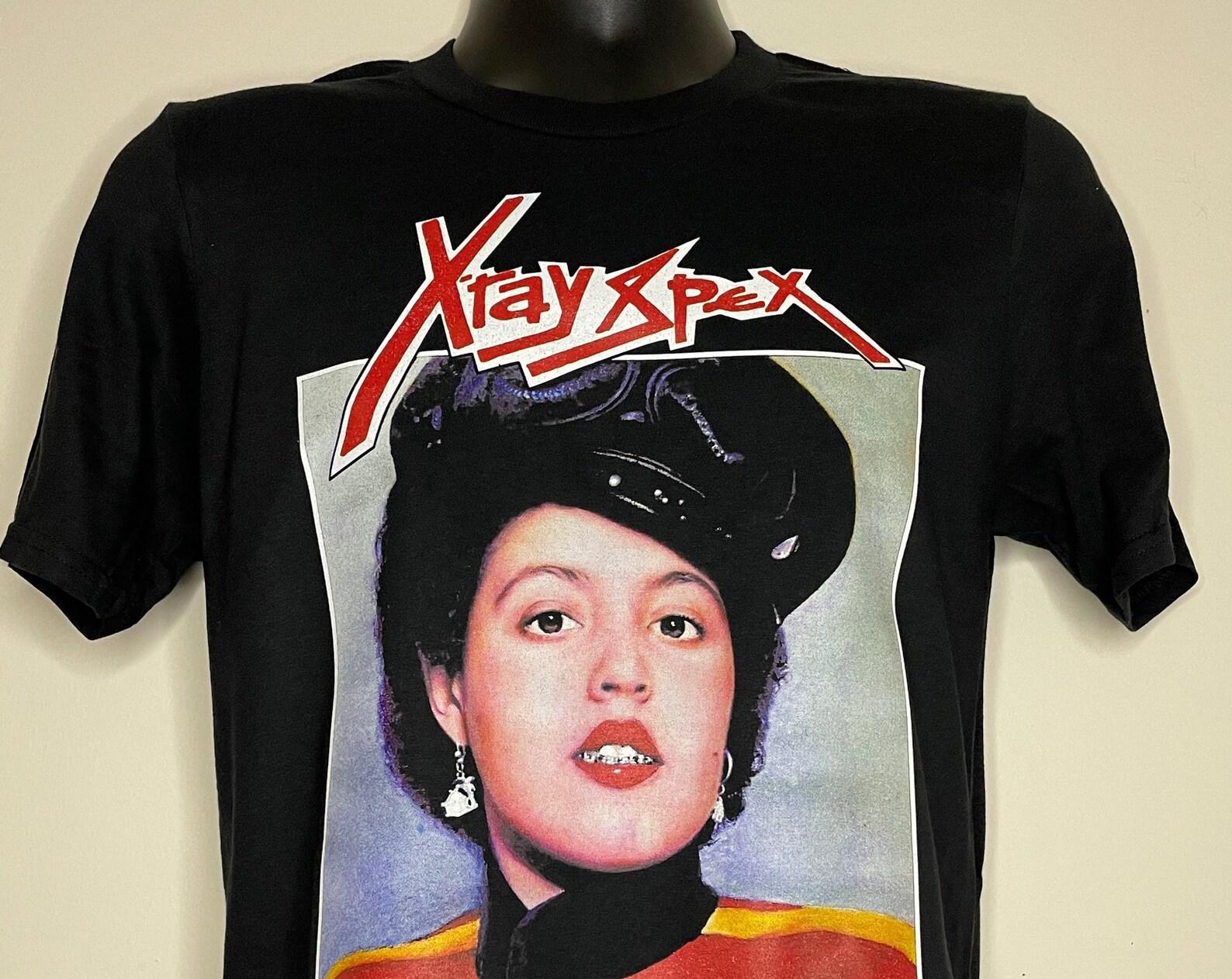 Xray Spex - vintage punk rock - indie retro - poly styrene Xray Spex - music shirt L