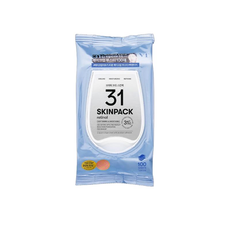 

VT Cosmetics Smooth 31°C Skin Pack Cooling & Pore Tightening Pads 100pcs 210g