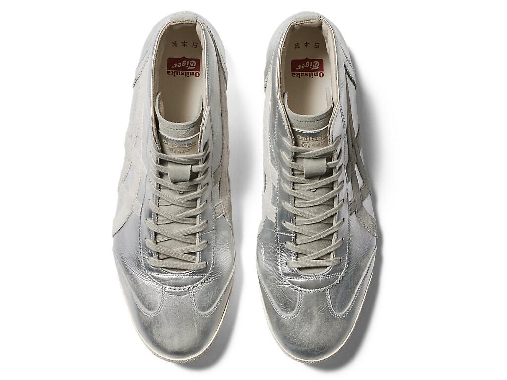 1181A608-020 Onitsuka Tiger NIPPON MADE Mexico Mid Runner Deluxe Silver (Men's)