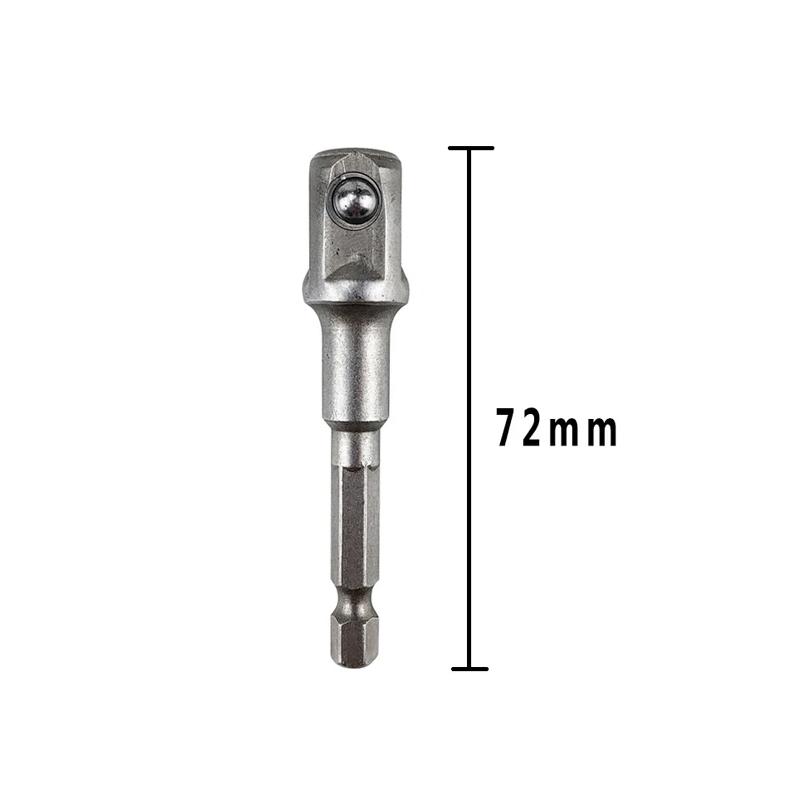 1/2 Inch Scissor Jacks Adaptor Drive Impact Wrench Adapter Tool Jack Shear Chrome Vanadium Steel Adapter Steel Ball Joint Rod