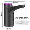 Electric Water Pump Gallon Bottle Drinking Switch Kitchen Tools Automatic Water Dispenser Button Dispenser USB Charging Touch Control Home Supplies
