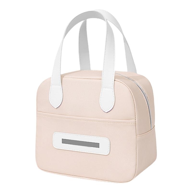 Simple Lunch Box Portable Lunch Bag Lovely Insulated Bag Coolers Bag Thermal Bag Lunch Case for Work Picnic